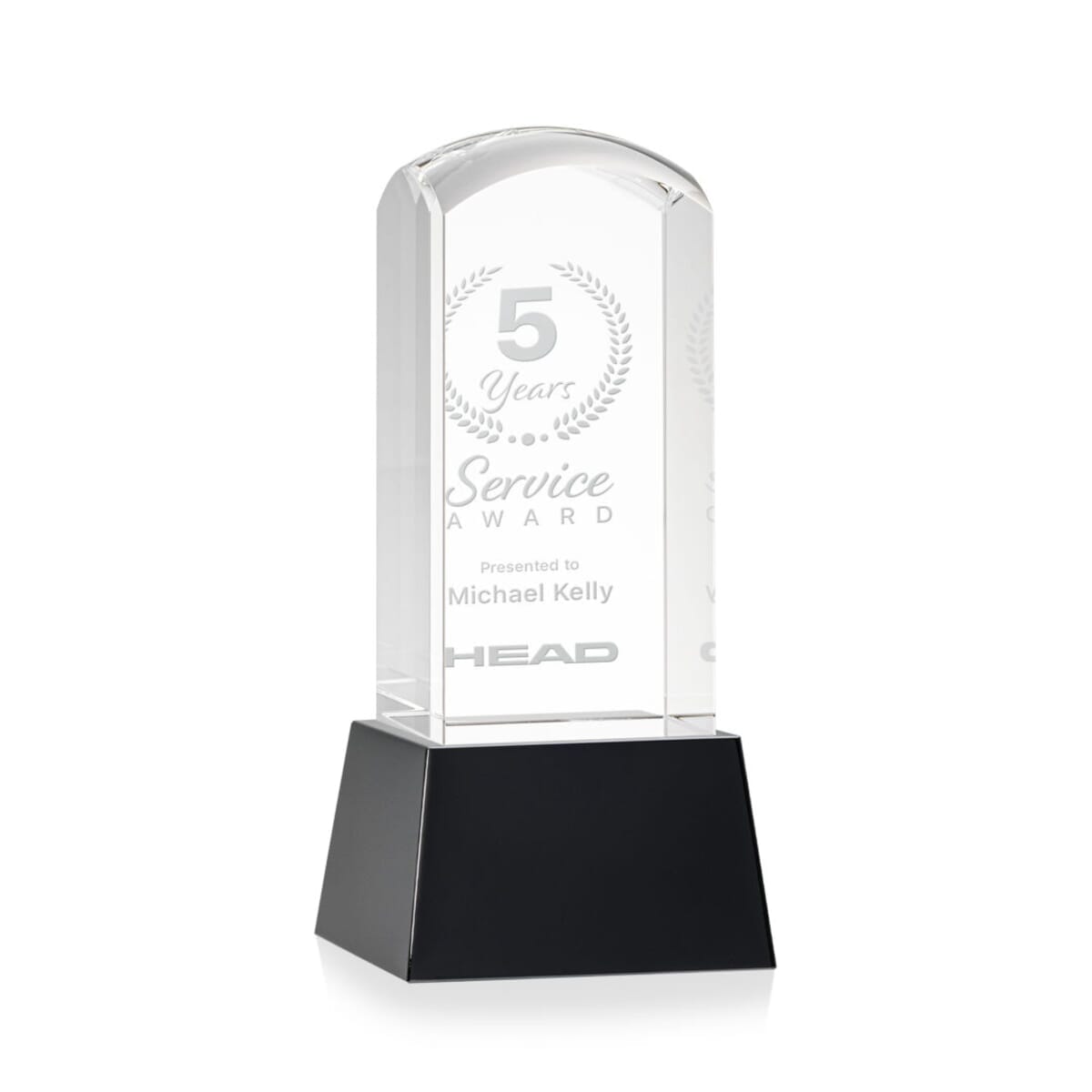 Silkwood Award on Base - Black