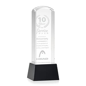 Silkwood Award on Base - Black