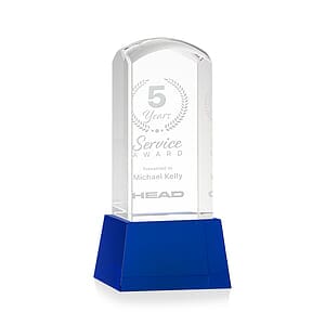 Silkwood Award on Base - Blue