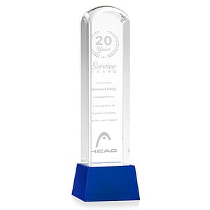 Silkwood Award on Base - Blue