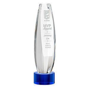 Hoover Award on Marvel Base - Blue