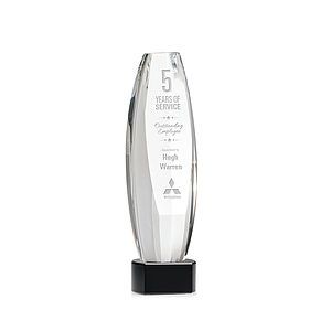 Hoover Award on Paragon Base - Black