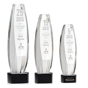 Hoover Award on Paragon Base - Black