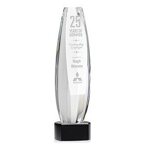 Hoover Award on Paragon Base - Black