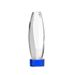 Hoover Award on Paragon Base - Blue