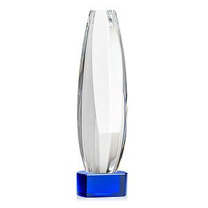 Hoover Award on Paragon Base - Blue