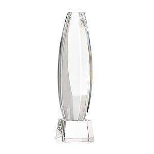 Hoover Award on Robson Base - Clear