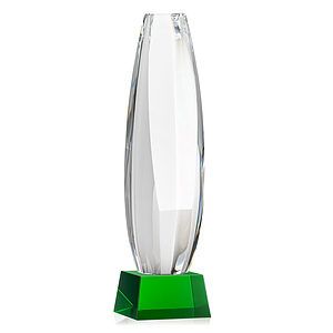 Hoover Award on Robson Base - Green