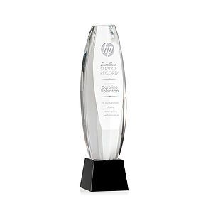 Hoover Award on Robson Base - Black
