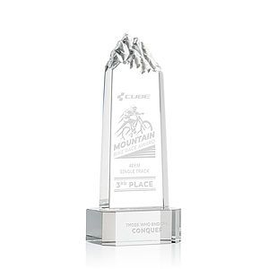 Himalayas Tower Award on Base - Clear