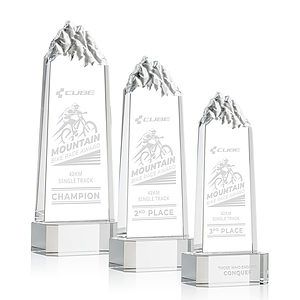 Himalayas Tower Award on Base - Clear