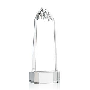 Himalayas Tower Award on Base - Clear