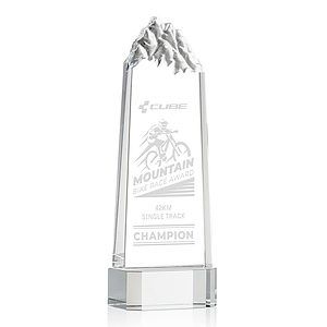Himalayas Tower Award on Base - Clear
