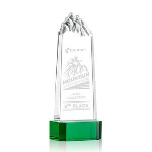 Himalayas Tower Award on Base - Green