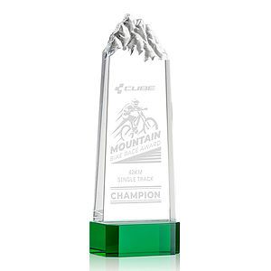 Himalayas Tower Award on Base - Green