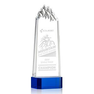 Himalayas Tower Award on Base - Blue