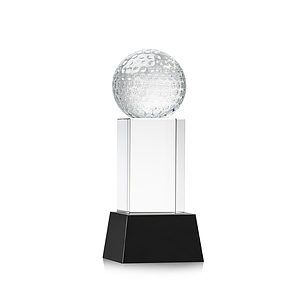Golf Ball Award on Belcroft Base - Black