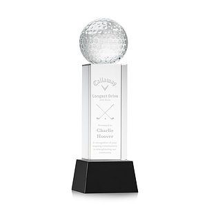 Golf Ball Award on Belcroft Base - Black