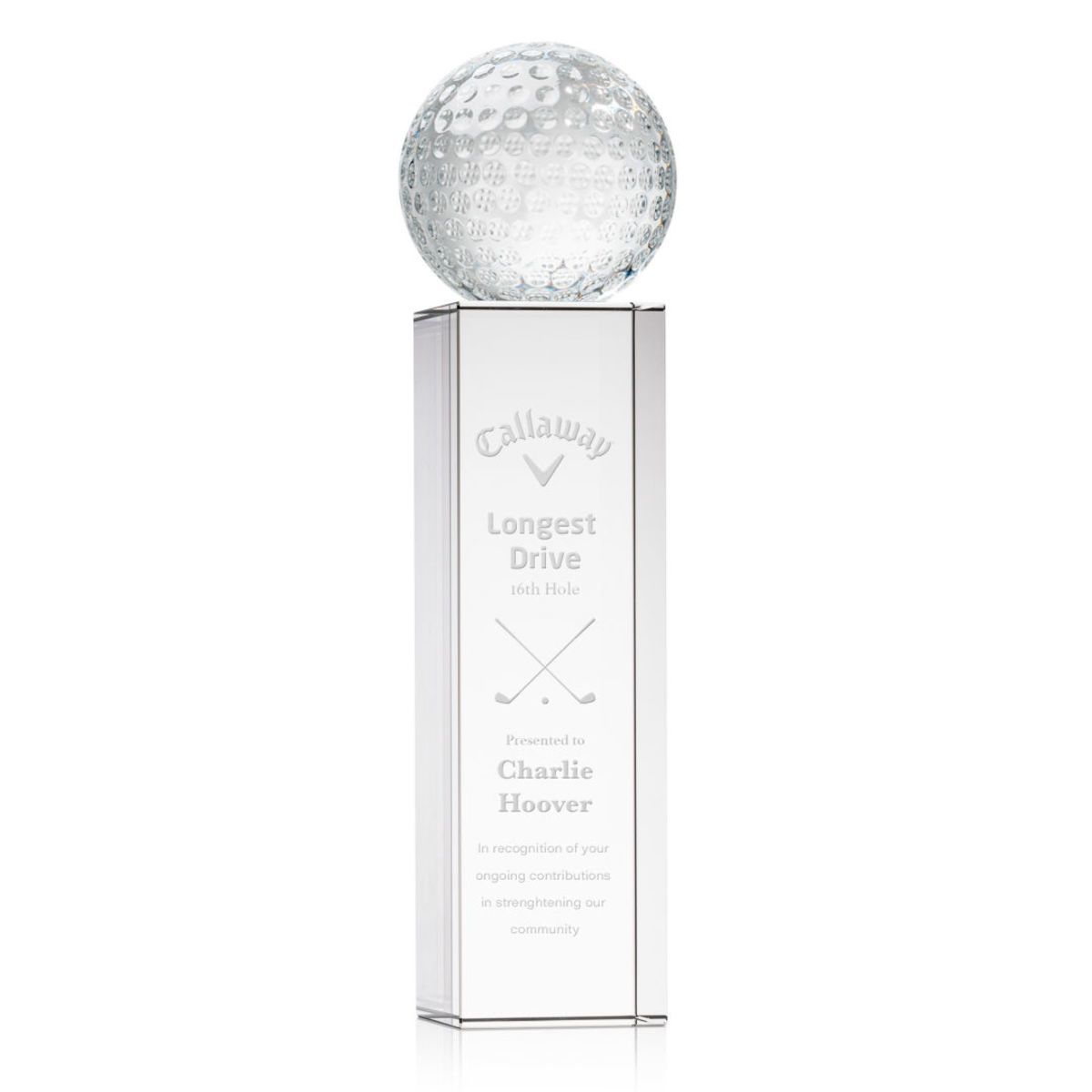 Golf Ball Award on Dakota Base