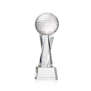 Golf Ball Award on Grafton Base - Clear
