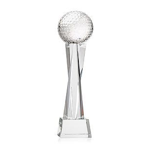 Golf Ball Award on Grafton Base - Clear