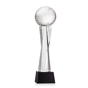 Golf Ball Award on Grafton Base - Black