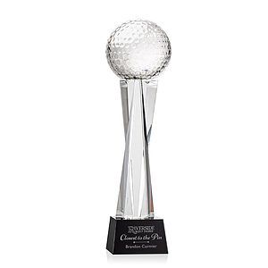 Golf Ball Award on Grafton Base - Black