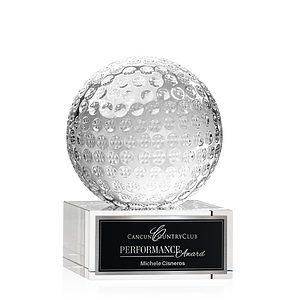 Golf Ball Award on Hancock Base 