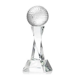 Golf Ball Award on Langport Base - Clear
