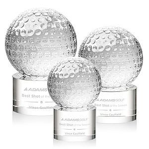 Golf Ball Award on Marvel Base 