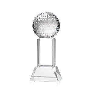Golf Ball Award on Stowe Base - Clear