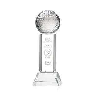 Golf Ball Award on Stowe Base - Clear