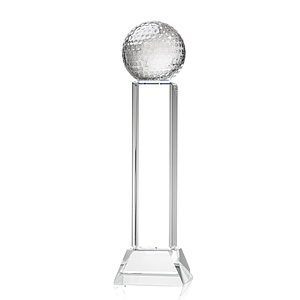 Golf Ball Award on Stowe Base - Clear