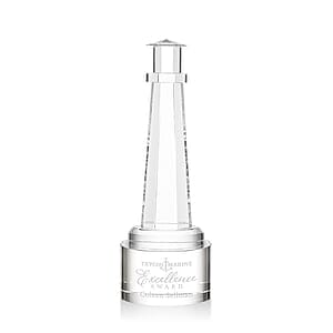 Lighthouse Award on Marvel Base - Clear