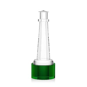 Lighthouse Award on Marvel Base - Green
