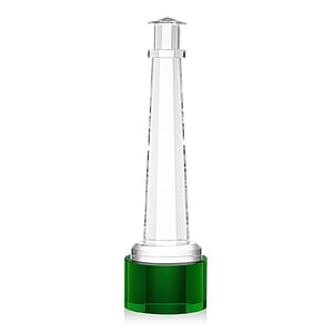 Lighthouse Award on Marvel Base - Green