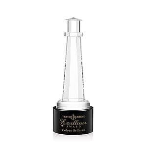 Lighthouse Award on Marvel Base - Black