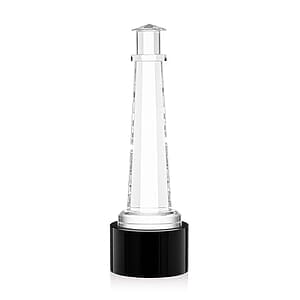 Lighthouse Award on Marvel Base - Black