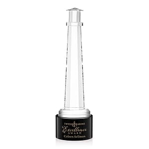 Lighthouse Award on Marvel Base - Black