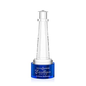 Lighthouse Award on Marvel Base - Blue