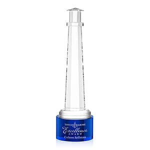 Lighthouse Award on Marvel Base - Blue