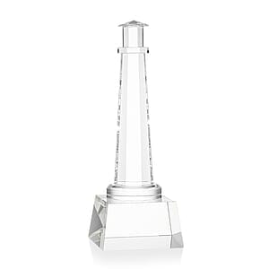 Lighthouse Award on Robson Base - Clear