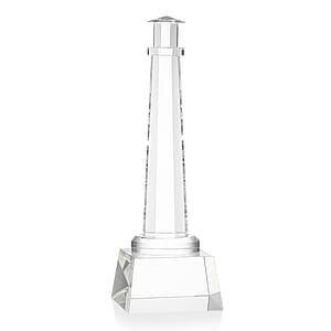 Lighthouse Award on Robson Base - Clear