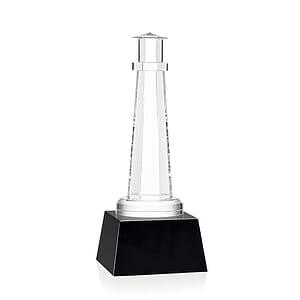 Lighthouse Award on Robson Base - Black