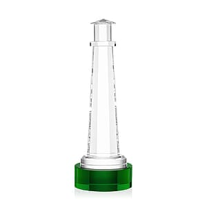 Lighthouse Award on Stanrich Base - Green