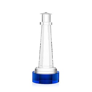 Lighthouse Award on Stanrich Base - Blue