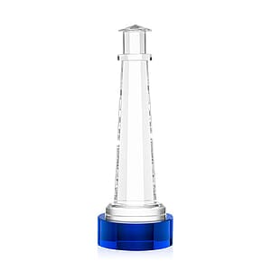 Lighthouse Award on Stanrich Base - Blue