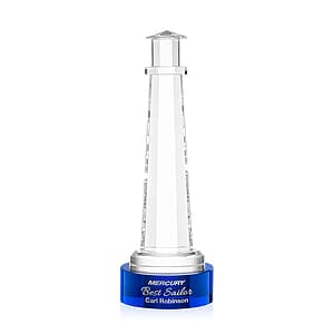 Lighthouse Award on Stanrich Base - Blue