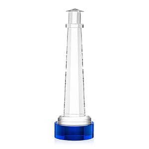 Lighthouse Award on Stanrich Base - Blue