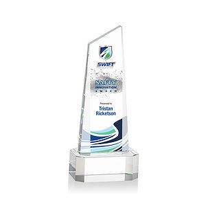 Belmont Tower VividPrint™ Award on Padova - Clear